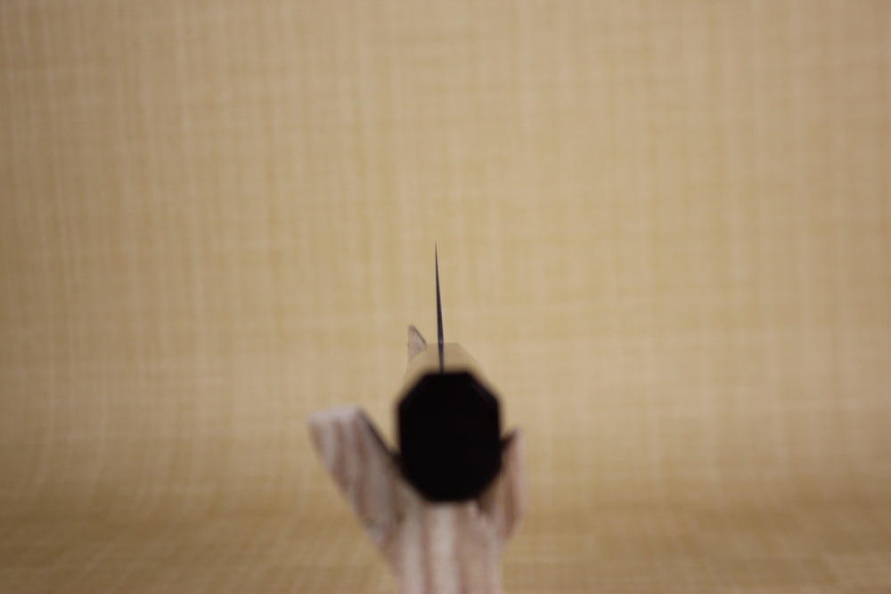 Kanjo HAP40 180 mm Santoku knife Japanese style octagon Red Handle