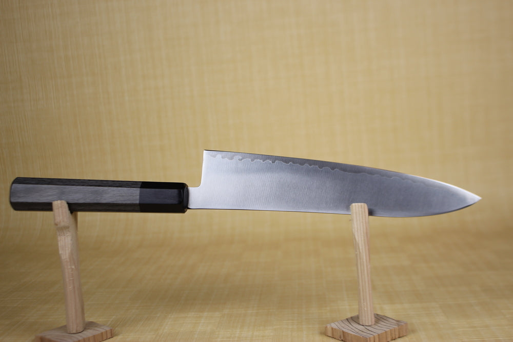Kanjo ZDP-189 210 mm  Chef's knife Japanese style octagon Gray Handle