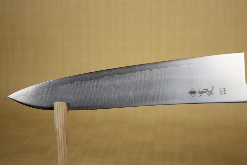 Kanjo ZDP-189 240 mm Chef's knife Japanese style octagon Red Handle