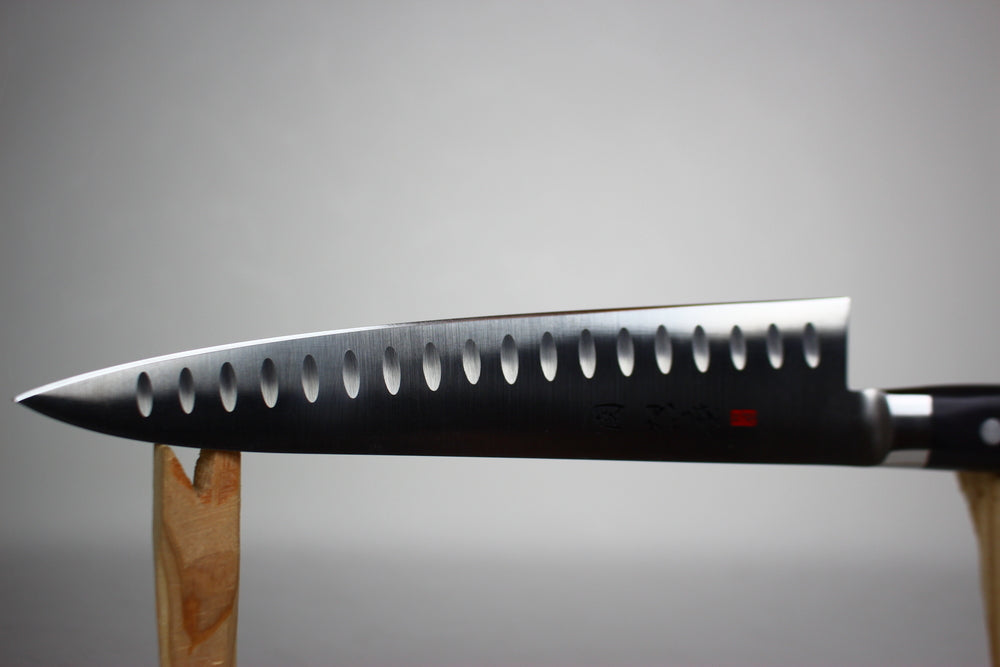 Seki Souma Molybdenum steel Hollow Gyuto chef knife 210 mm Black handle US stock