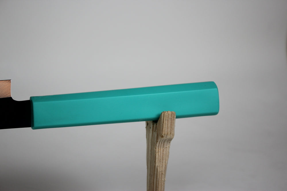 Kataoka MASTER COOK 24cm Premium Yanagiba Knife with Antibacterial Green Handle US stock