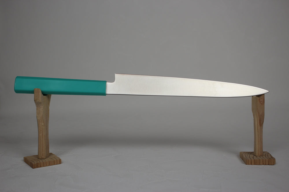 Kataoka MASTER COOK 24cm Premium Yanagiba Knife with Antibacterial Green Handle US stock