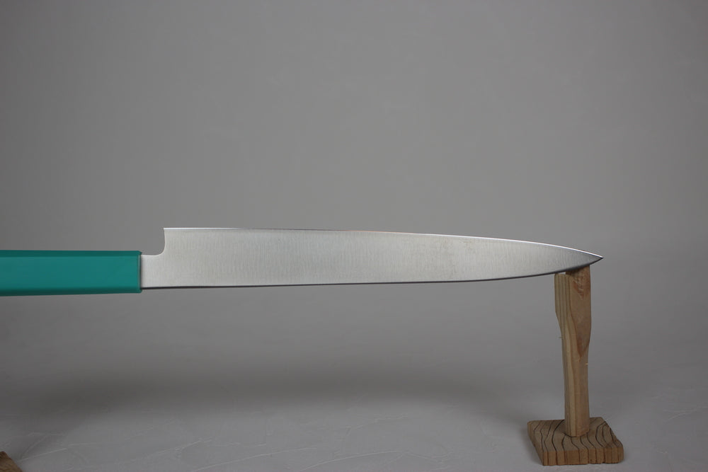 Kataoka MASTER COOK 24cm Premium Yanagiba Knife with Antibacterial Green Handle US stock