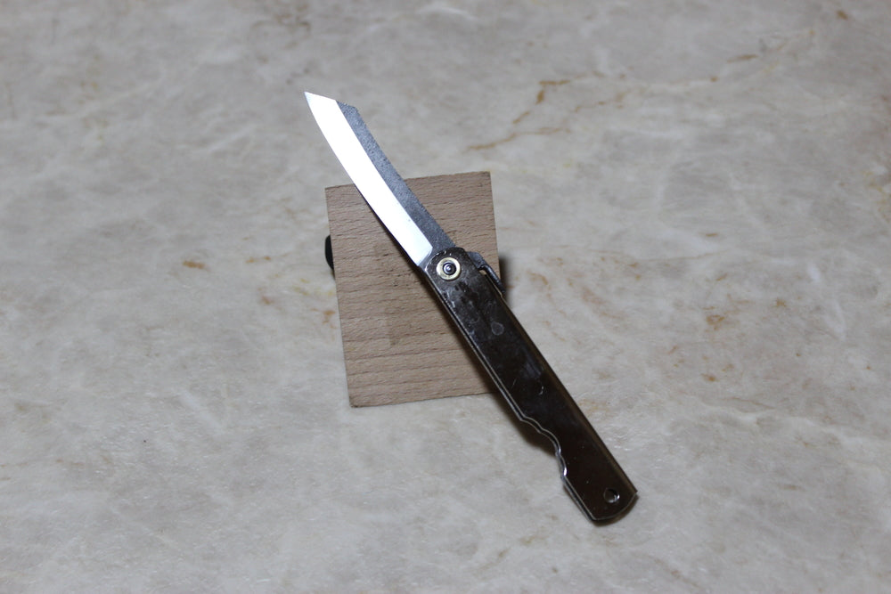 Higonokami Japanese Folding Pocket Knife Full SK steel Silver handle 160 mm