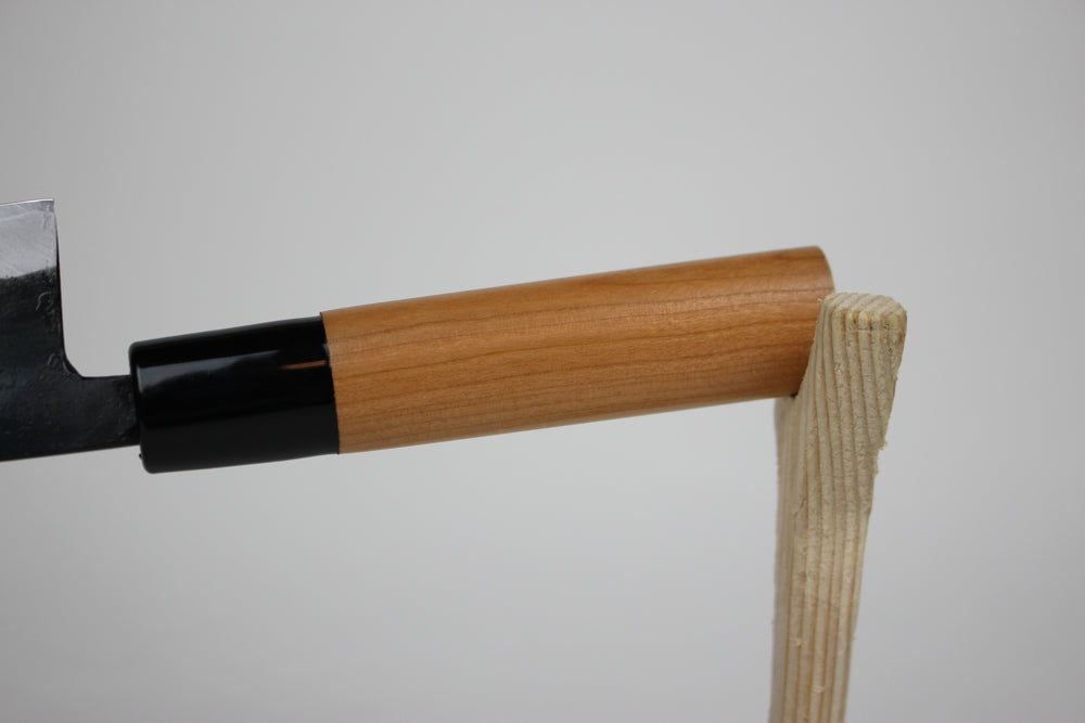 Daisuke Nishida Small fillet knife 110 mm white 1 steel core Kurouchi hand forge welding