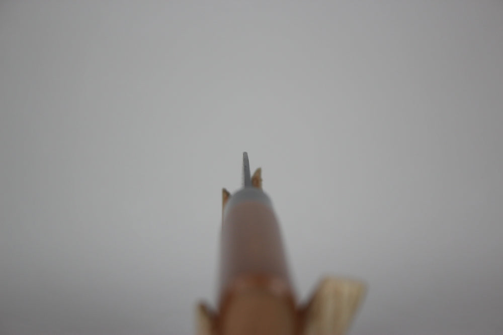 Daisuke Nishida white 1 Santoku knife 180 mm Kurouchi hand forge welding