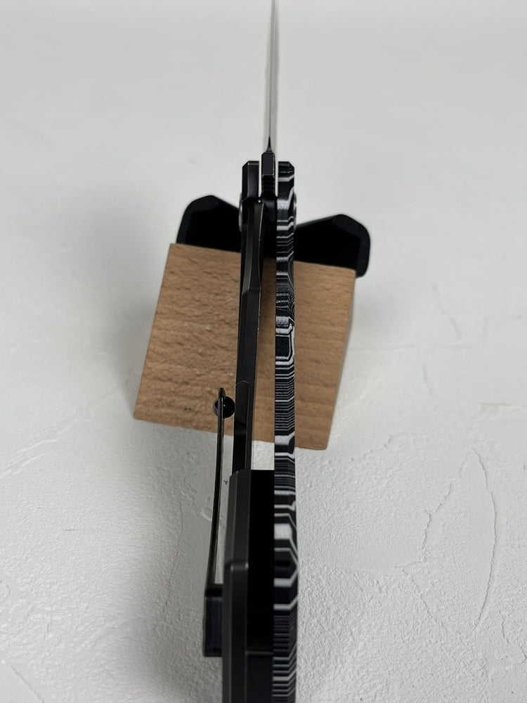 Nigara SG2 kurouchi tsuchime folding knife 96 mm edge length G10 handle