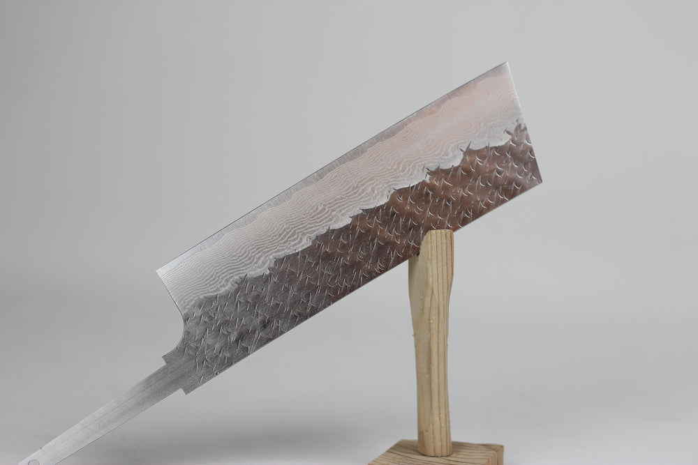 Nigara Hamono SPG STRIX Tsuchime Nakiri knife 170mm