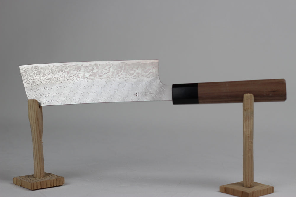 Nigara Hamono SPG STRIX Tsuchime Nakiri knife 170mm