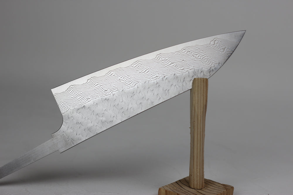 Nigara Hamono SPG STRIX Tsuchime Santoku knife 165mm