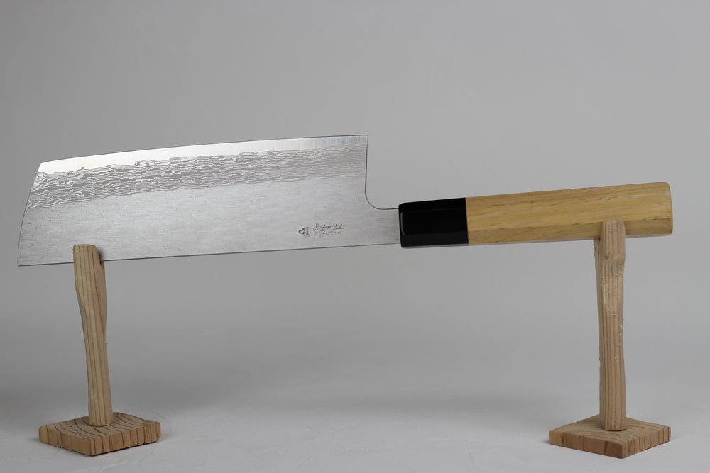 Nigara Hamono VG XEOS Tsuchime Nakiri knife 165mm