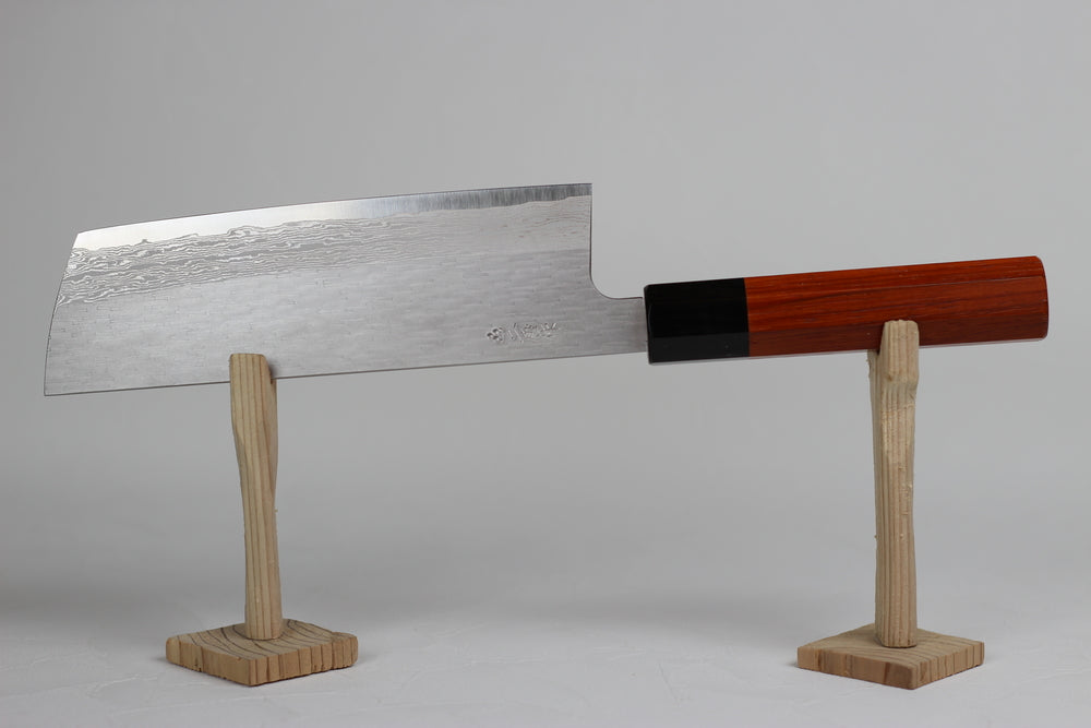 Nigara Hamono VG XEOS Tsuchime Nakiri knife 165mm