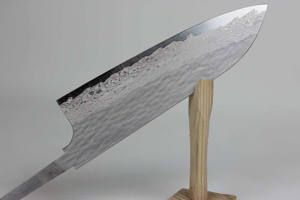 Nigara Hamono VG XEOS Tsuchime Santoku knife 170mm