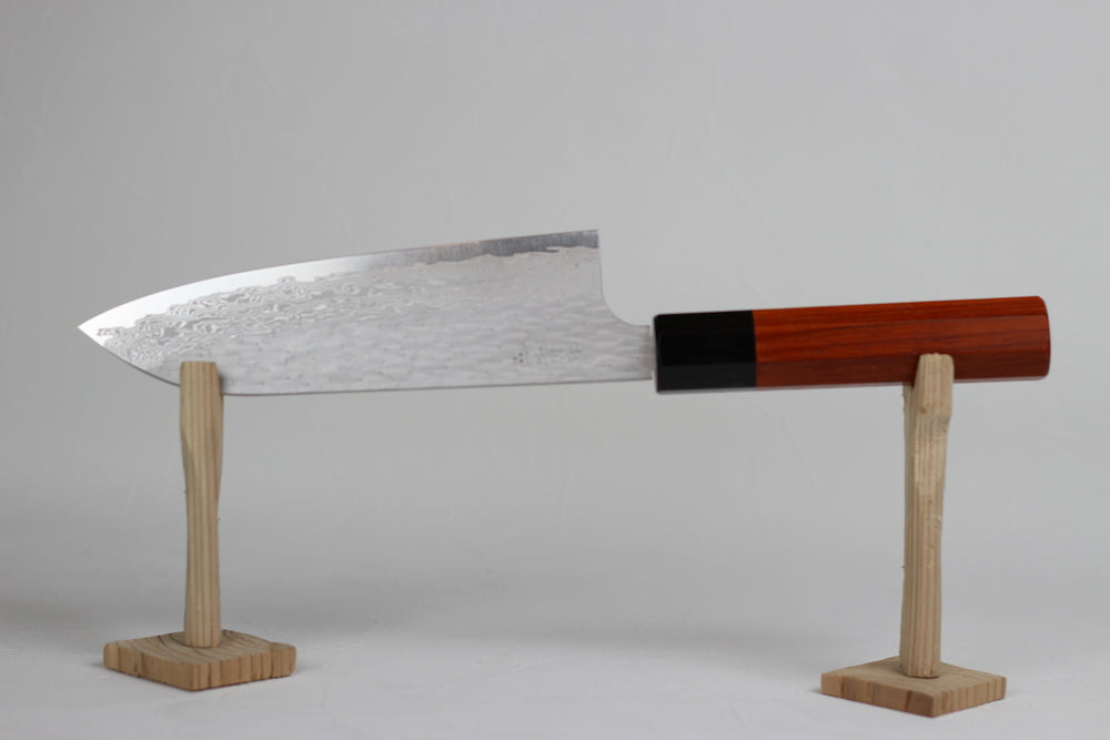 Nigara Hamono VG XEOS Tsuchime Santoku knife 170mm