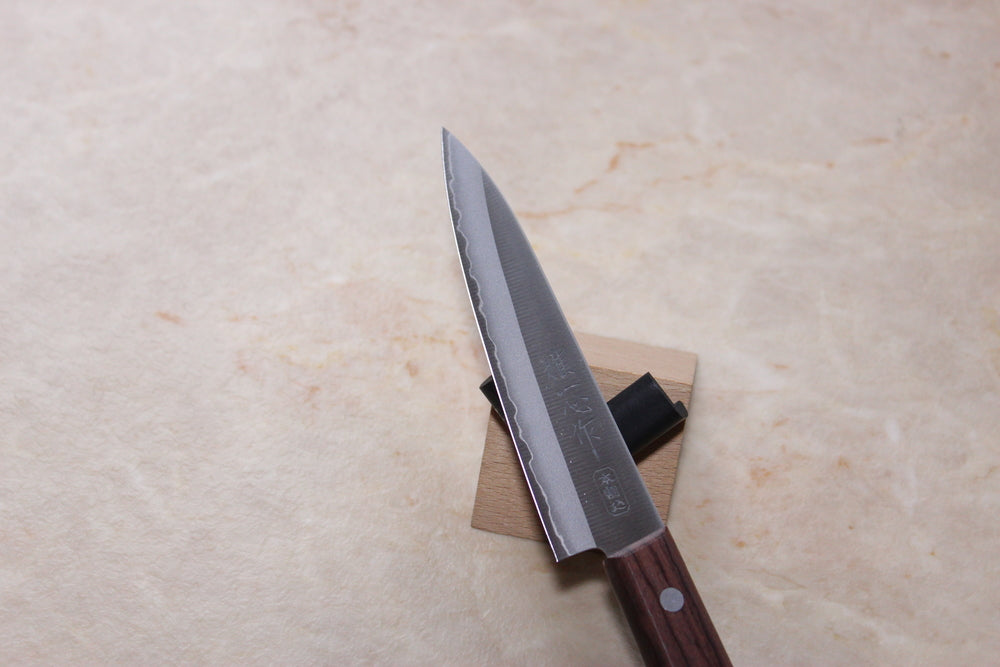 Seki Kanetsugu AUS8 stainles steel Miyabi Isshin Petty knife 120 mm
