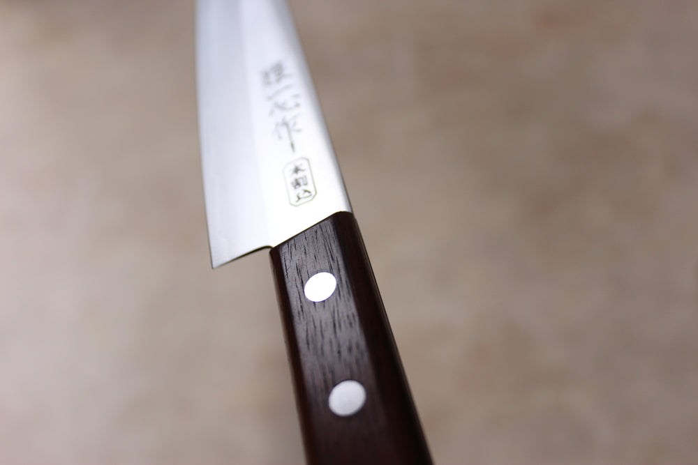Seki Kanetsugu AUS8 stainless steel Miyabi Isshin Petty knife 150 mm