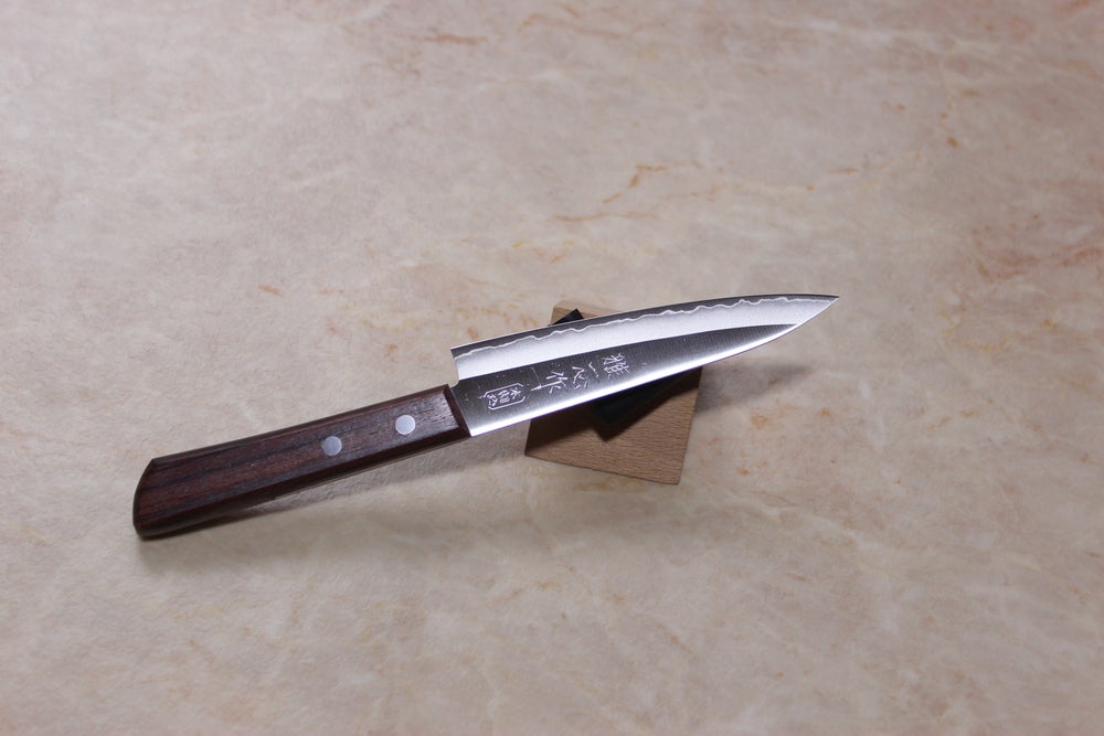 Seki Kanetsugu AUS8 stainles steel Miyabi Isshin Petty knife 120 mm