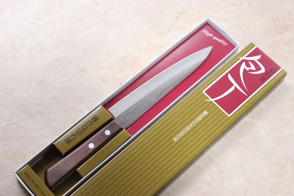 Seki Kanetsugu AUS8 stainless steel Miyabi Isshin Petty knife 150 mm