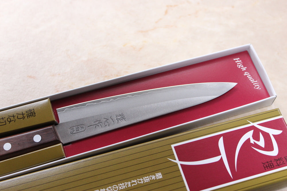 Seki Kanetsugu AUS8 stainless steel Miyabi Isshin Petty knife 150 mm