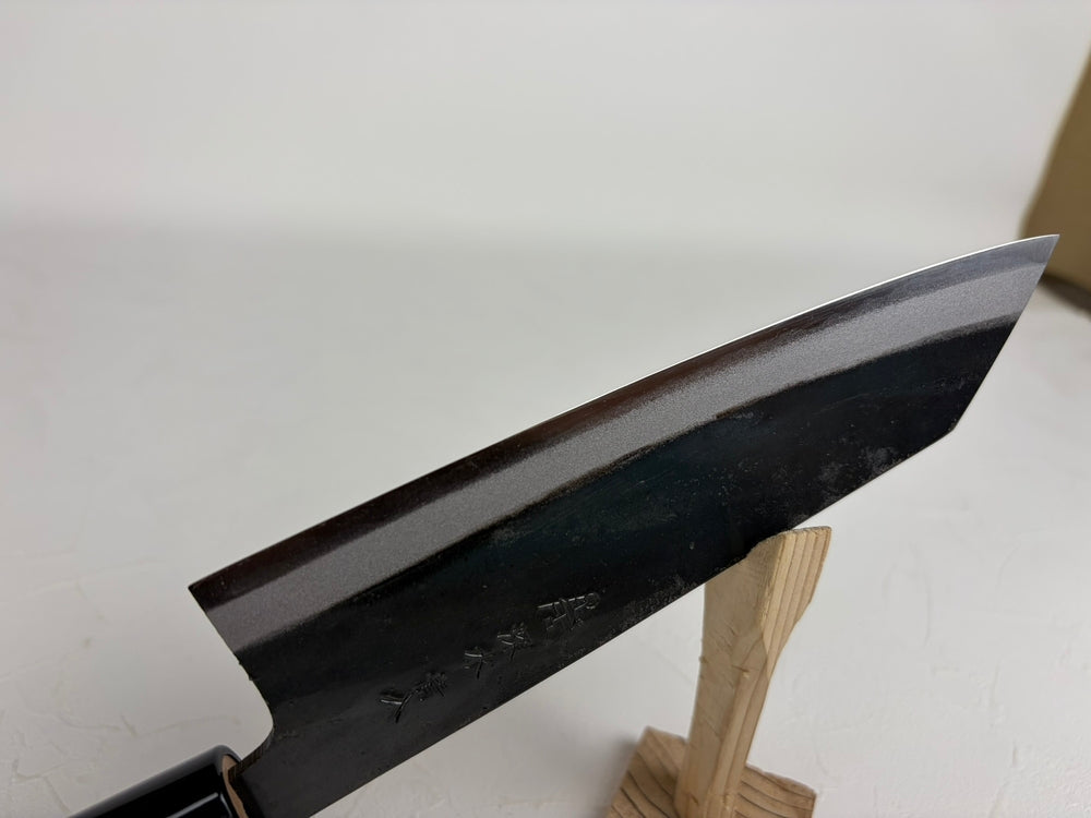 Blue steel 2 Kurouchi Kiritsuke knife 165 mm Sakura wood handle