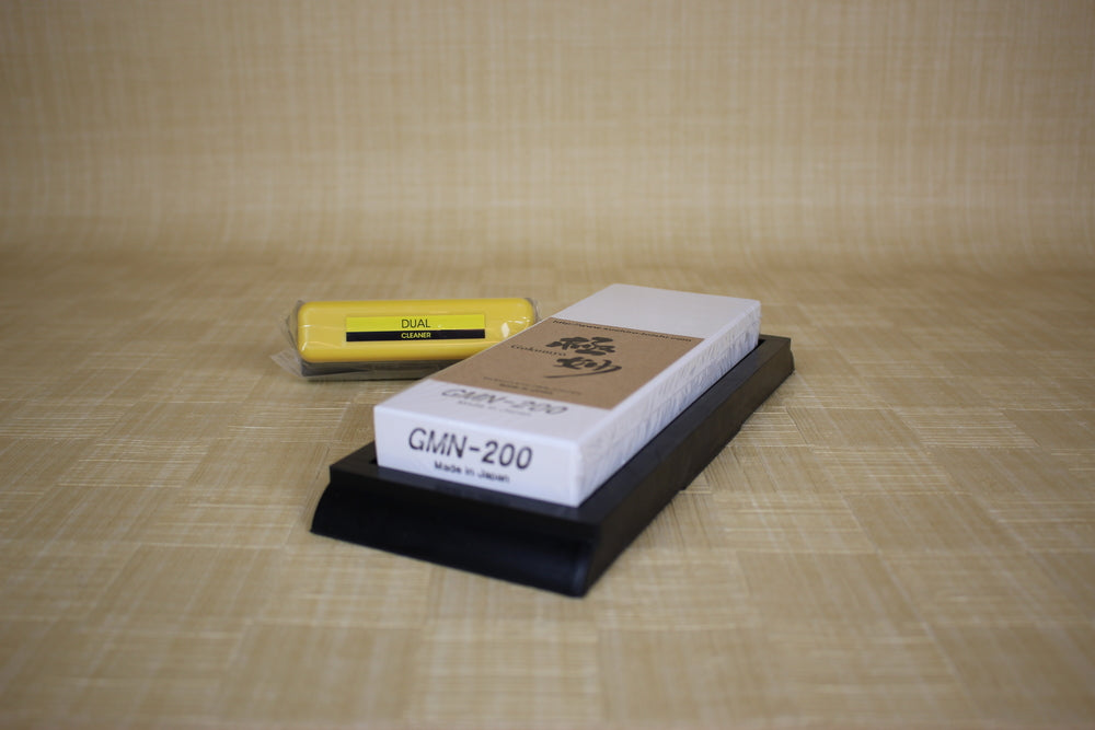 Suehiro Gokumyo GMN200 grit 20000 razor sharp edge sharpening stone with dual cleaner US stock