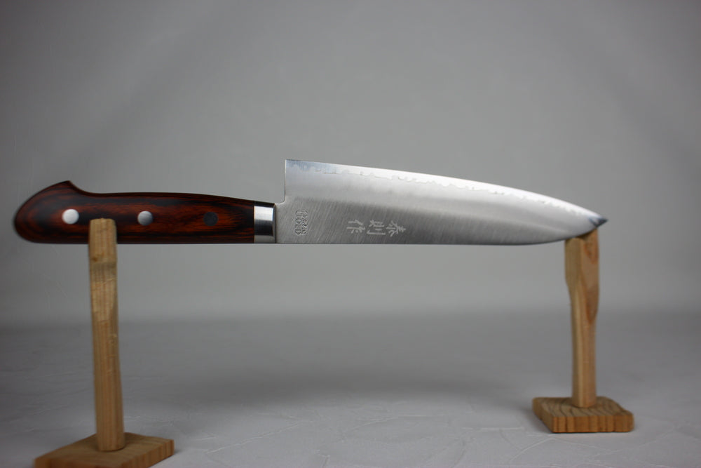 Yasunori VG-1 stainless steel Mahogany handle 180 mm Gyuto chef's knife