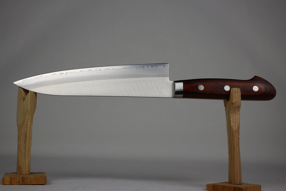 Yasunori VG-1 stainless steel Mahogany handle 180 mm Gyuto chef's knife