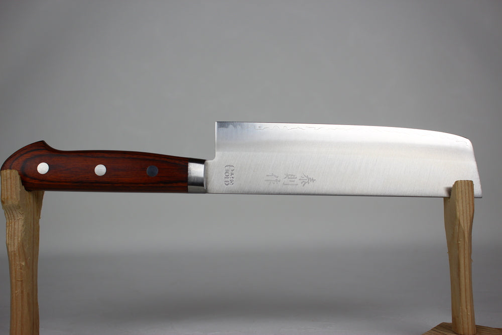 Yasunori VG-1 stainless steel Mahogany handle 180 mm Nakiri knife