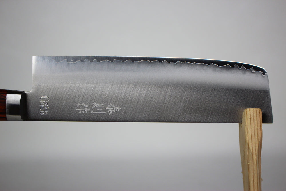 Yasunori VG-1 stainless steel Mahogany handle 180 mm Nakiri knife