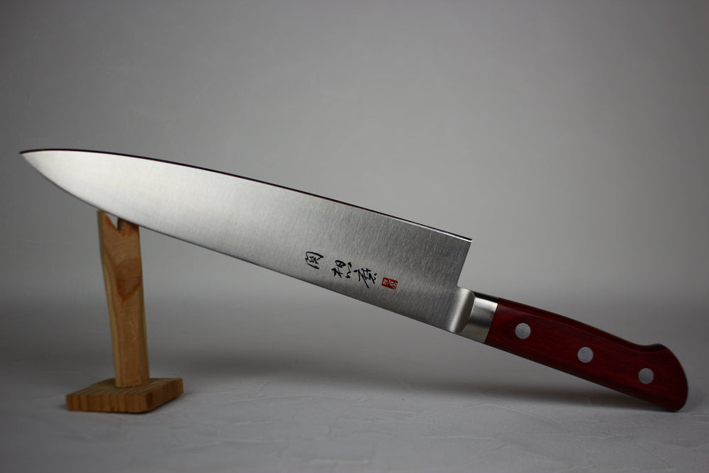 Seki Souma 240 mm Molybdenum steel Gyuto Chef knife Red Handle US stock