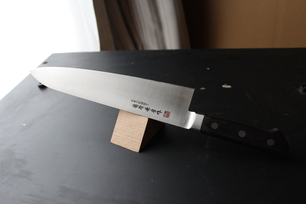 Fujiwara kanefusa 270 mm Molybdenum steel Gyuto Chef knife Black Handle US stock