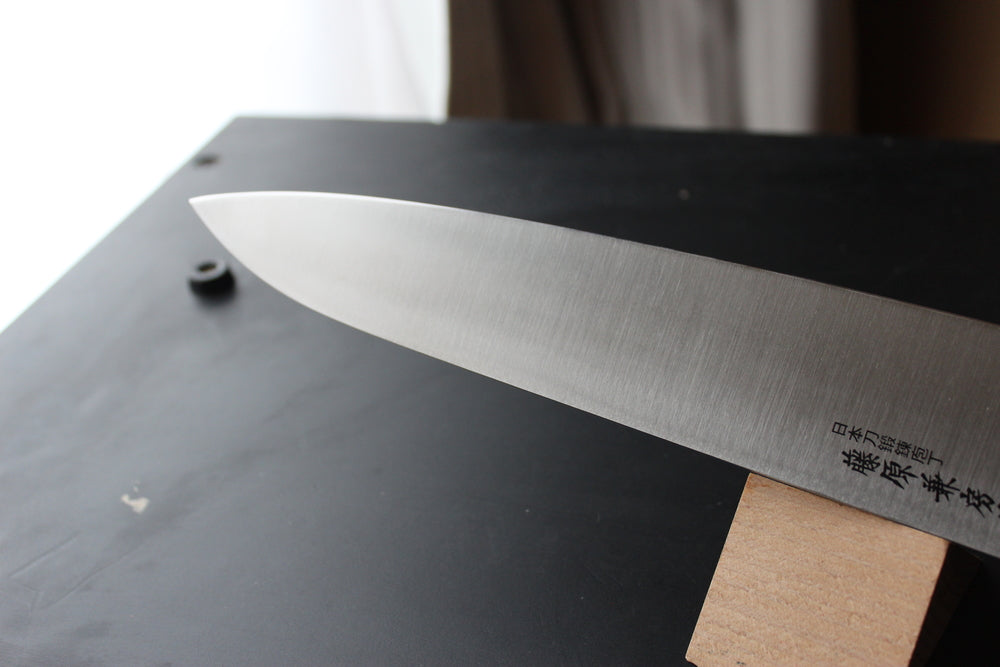 Fujiwara kanefusa 270 mm Molybdenum steel Gyuto Chef knife Black Handle US stock