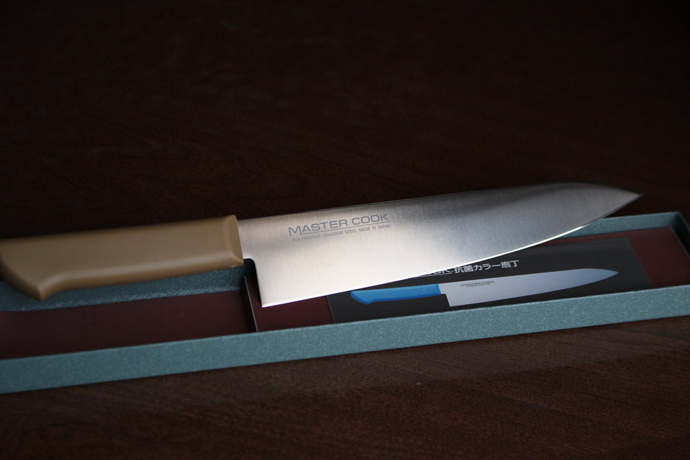 Kataoka MASTER COOK MCGK210B Chef's knife 21cm Antibacterial Handle Brown US stock