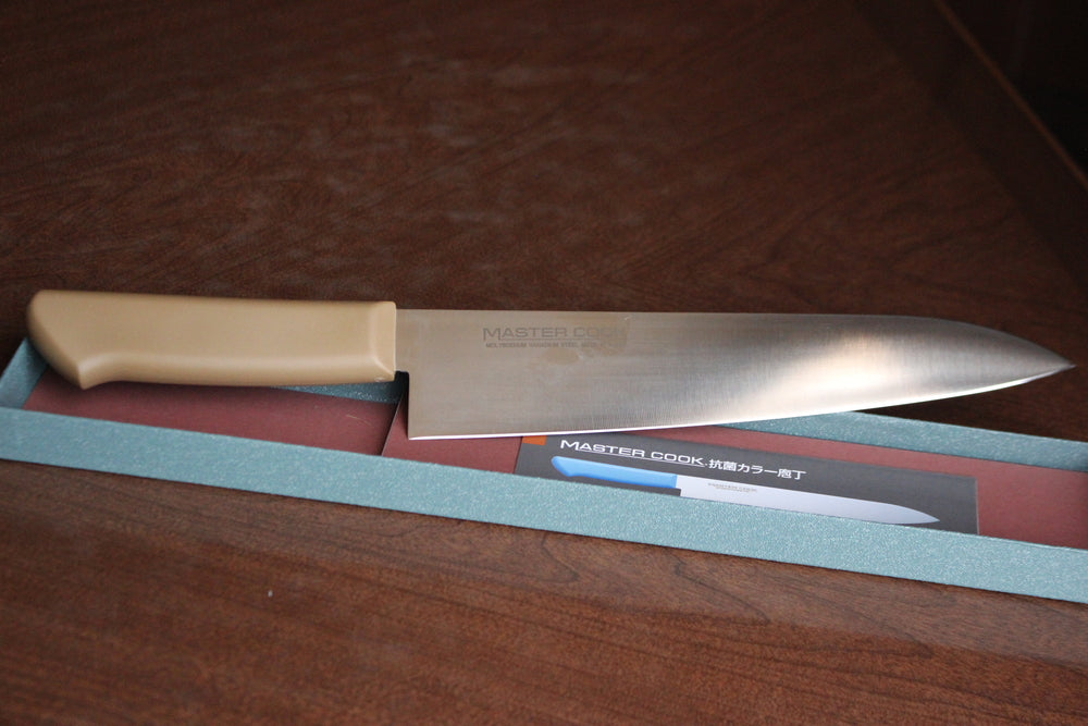 Kataoka MASTER COOK MCGK240B Chef's knife 24cm Antibacterial Handle Brown US stock