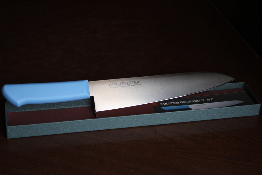 Kataoka MASTER COOK MCGK240M Chef's knife 24cm Antibacterial Handle Blue US stock