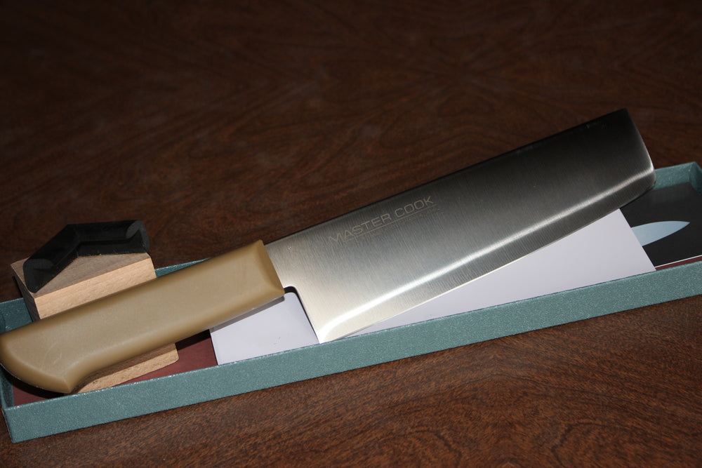 Kataoka MASTER COOK MCNK180B Nakiri knife 18cm Antibacterial Handle Brown US stock