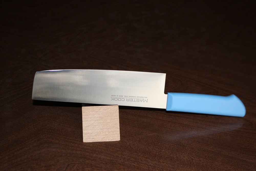 Kataoka MASTER COOK MCNK180M Nakiri knife 18cm Antibacterial Handle Blue US stock