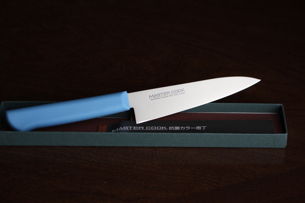 Kataoka MASTER COOK MCPK120M Petty knife 12cm Antibacterial Handle Blue US stock