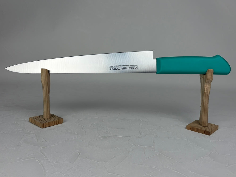 Kataoka MASTER COOK 27cm Premium Slicer Knife with Antibacterial Green Handle US stock