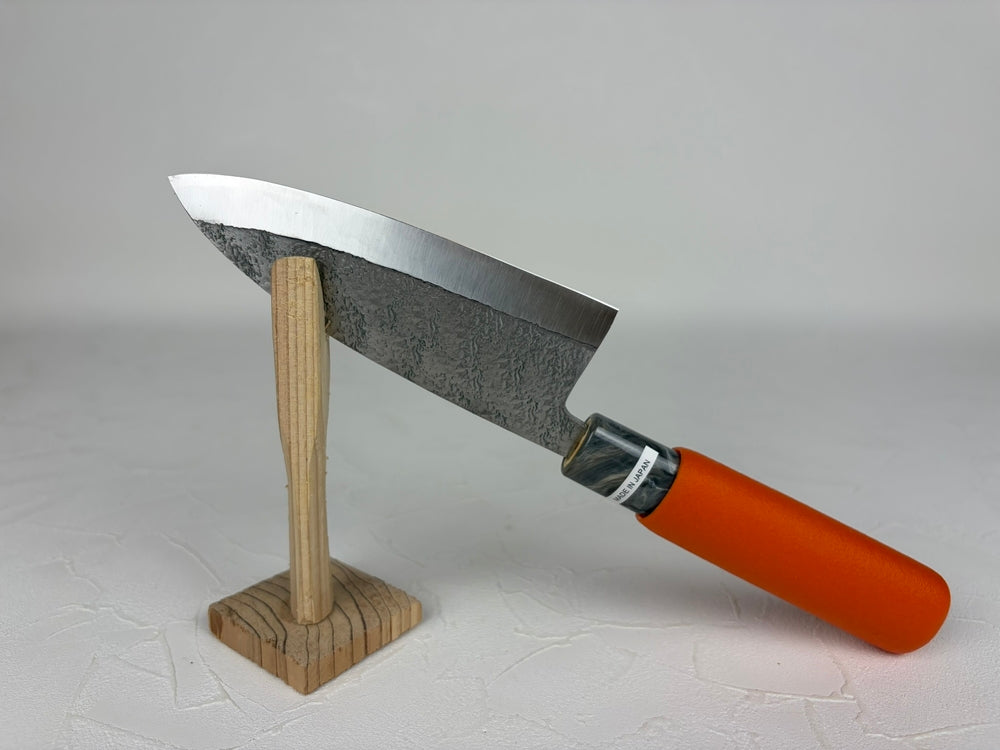 Mikihisa VG10 San-mai Deba Knife 120mm Right Handed Hinoki PVC Handle