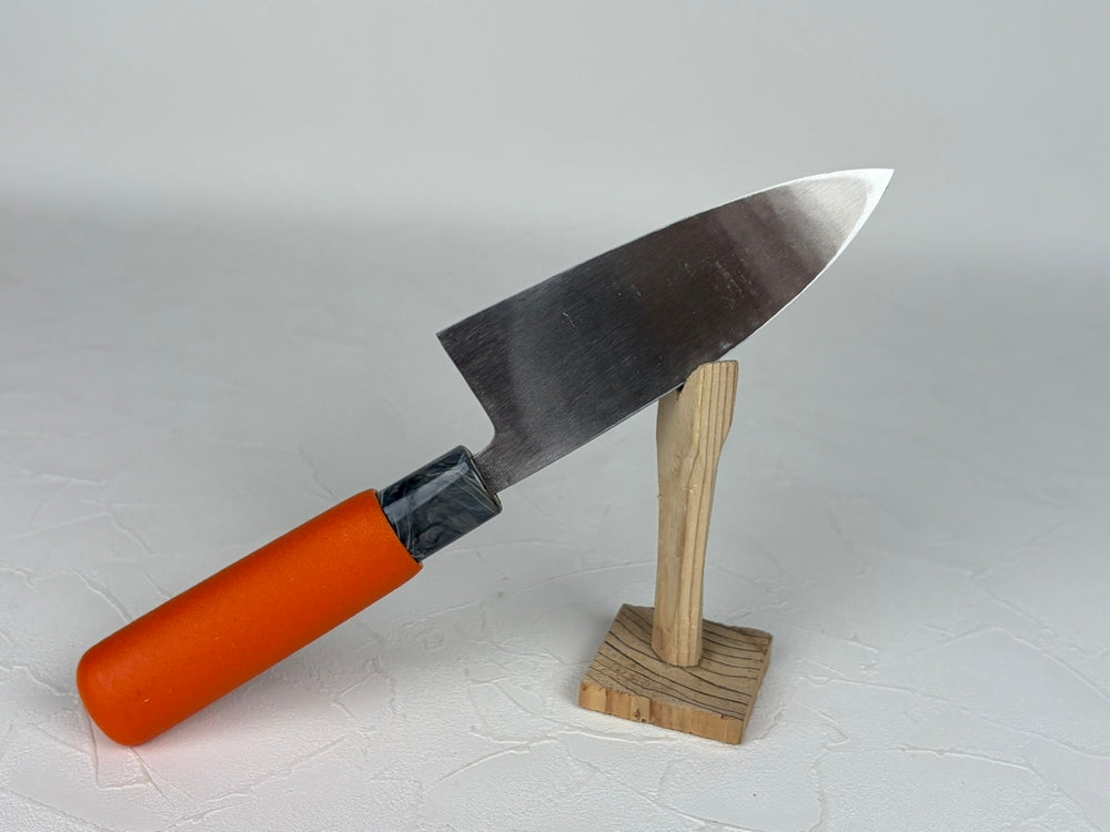 Mikihisa VG10 San-mai Deba Knife 120mm Right Handed Hinoki PVC Handle