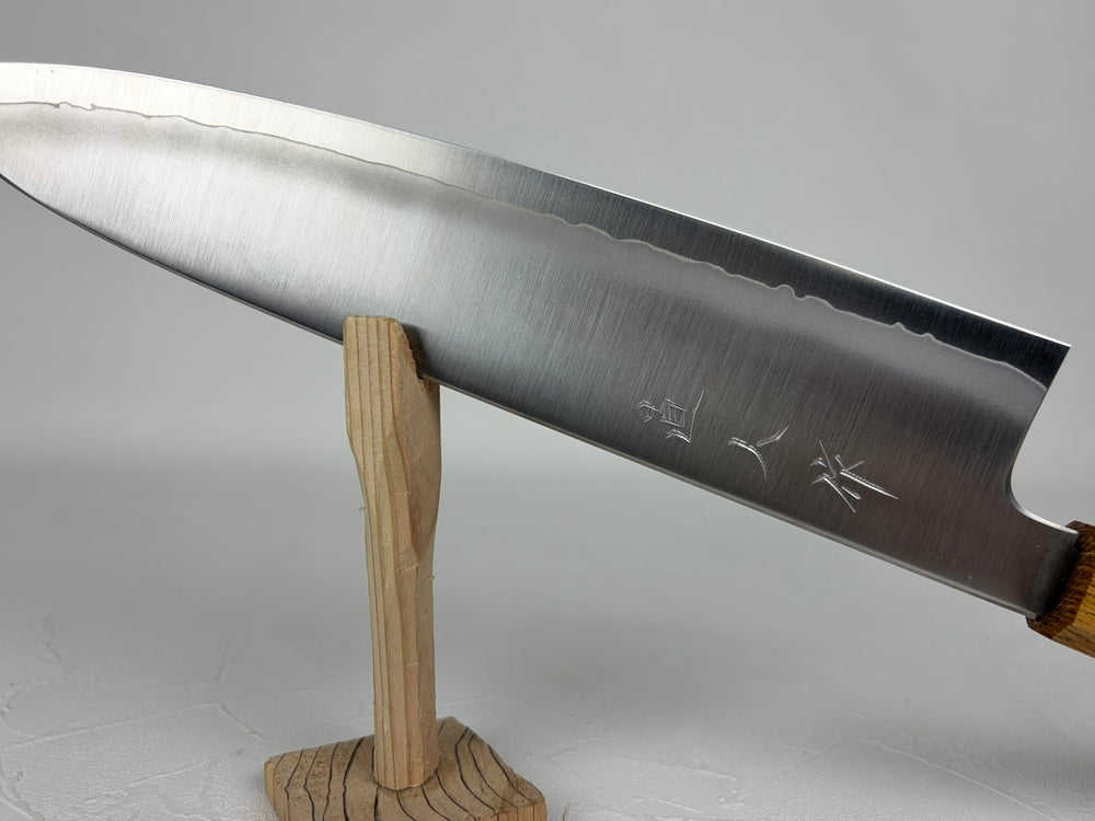Myojin Naohito COSP Gyuto 230mm Cobalt Special Steel Oak Lacquer Handle