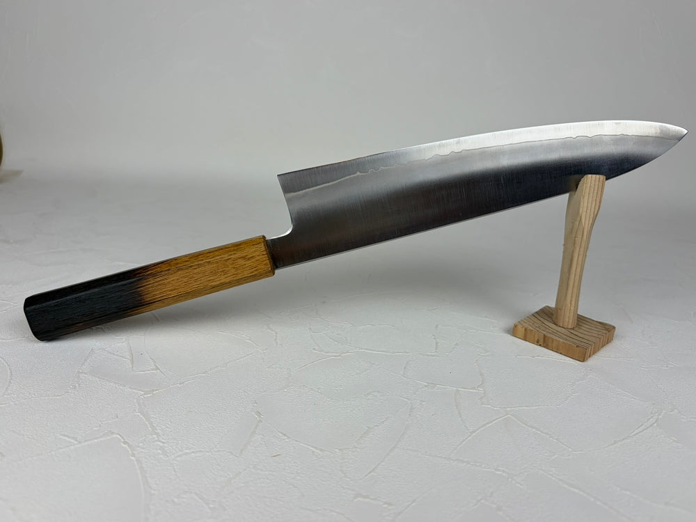 Myojin Naohito COSP Gyuto 230mm Cobalt Special Steel Oak Lacquer Handle