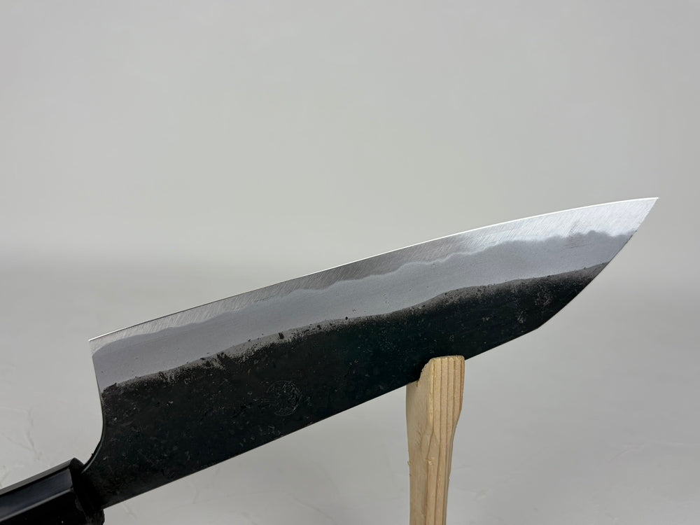 Nishida Daisuke Kurouchi Gyuto 180mm White Steel 1 Walnut Octagonal Handle