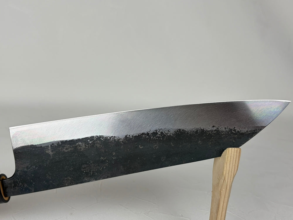 Daisuke Nishida white 2 Funayuki chef's knife 210 mm Kurouchi hand forge welding