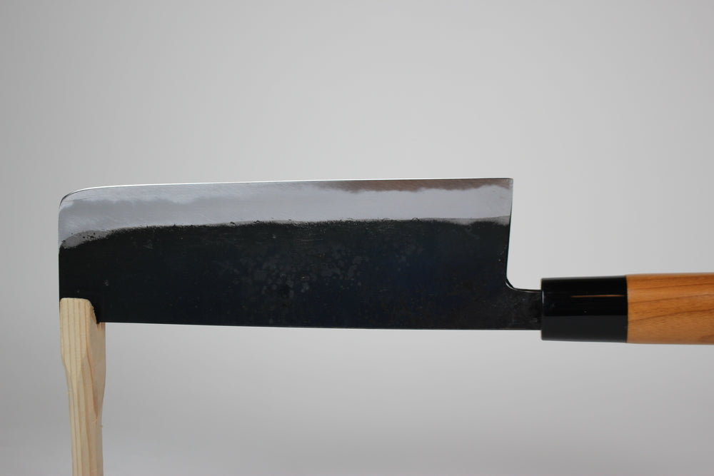 Daisuke Nishida white 1 Nakiri knife 170 mm Kurouchi hand forge welding