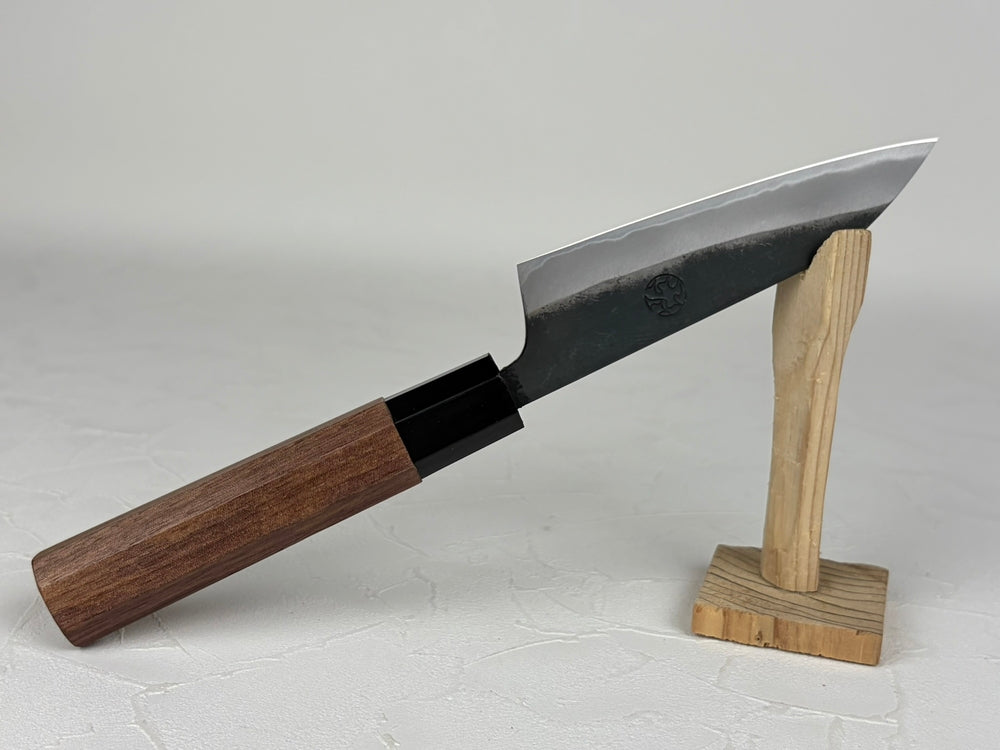 Nishida Daisuke Kurouchi Petty 100mm White Steel 1 Walnut Octagonal Handle