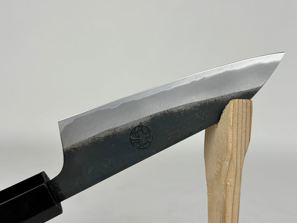 Nishida Daisuke Kurouchi Petty 100mm White Steel 1 Walnut Octagonal Handle