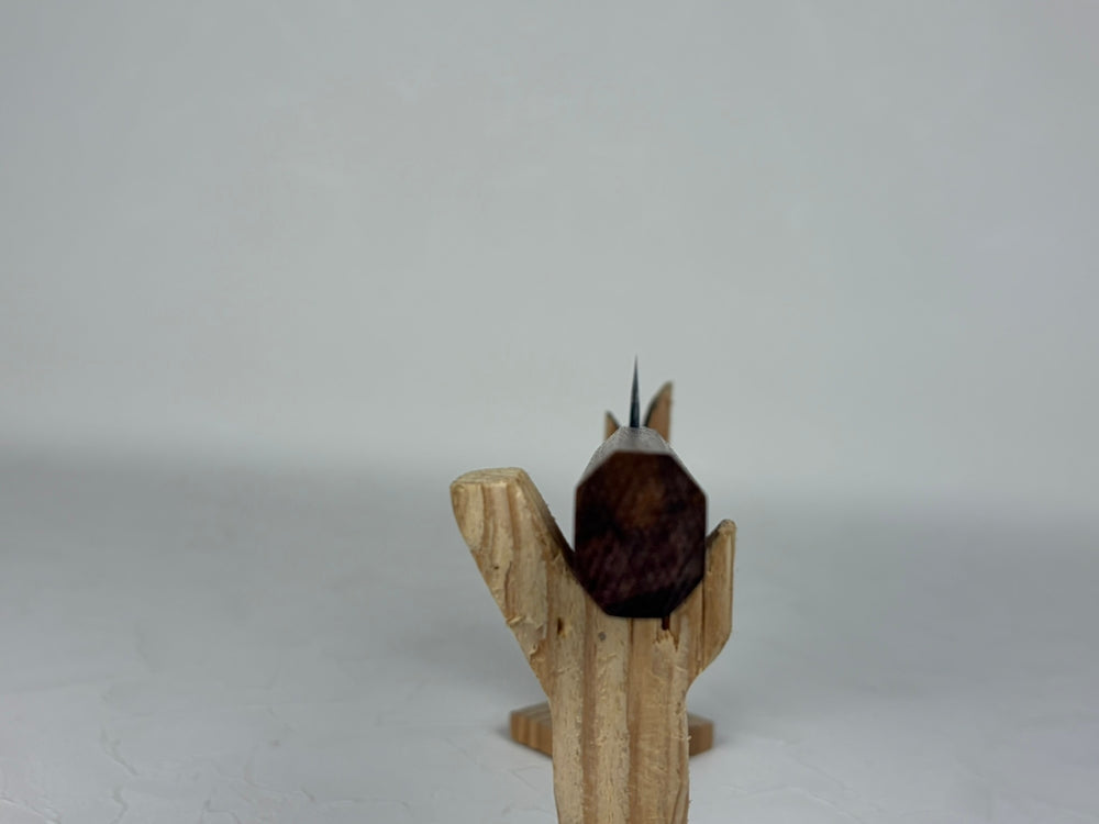 Nishida Daisuke Kurouchi Petty 100mm White Steel 1 Walnut Octagonal Handle