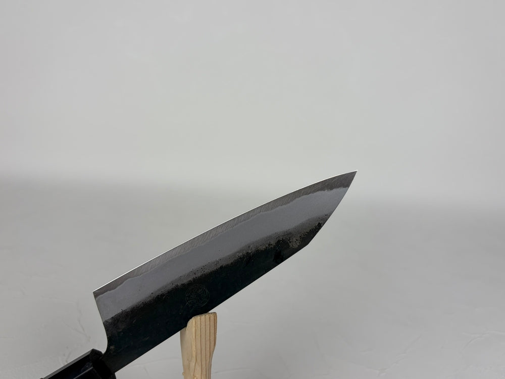 Nishida Daisuke Kurouchi Petty 130mm White Steel 1 Walnut Octagonal Handle